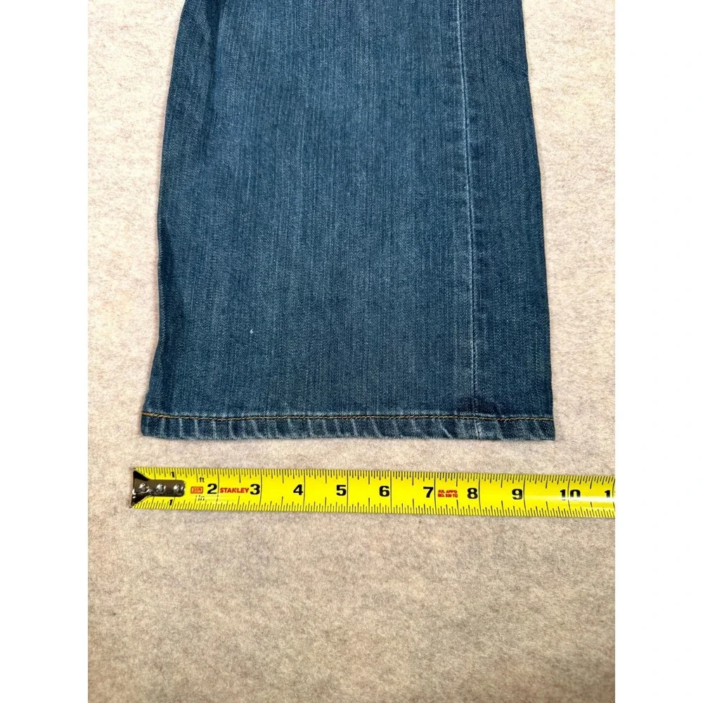 Levis 501 Original Jeans Men 42x30 Blue Whiskering Denim Button Fly Straight Leg
